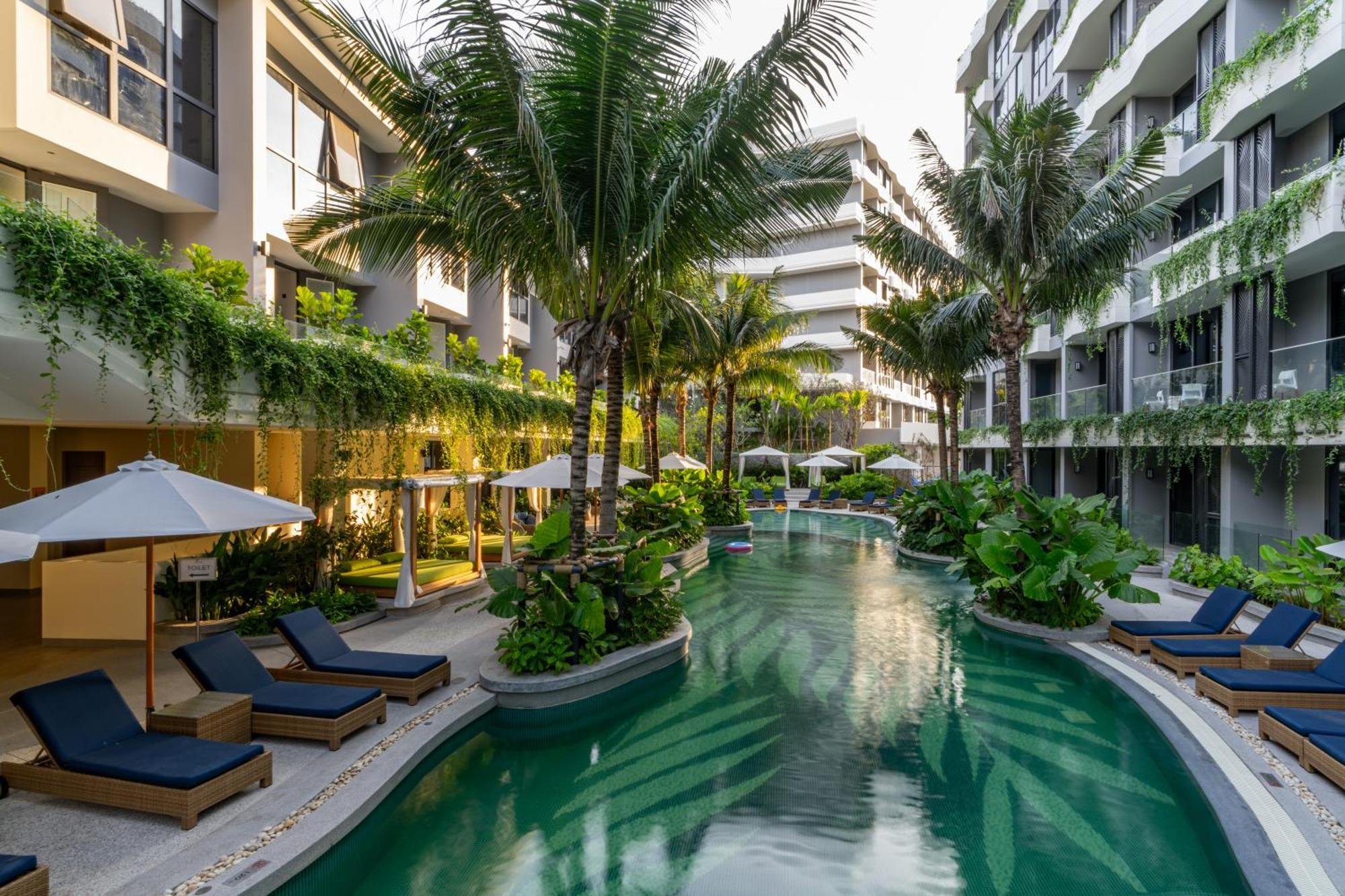 La Green Hotel And Residence Пляж Банг Тао Экстерьер фото